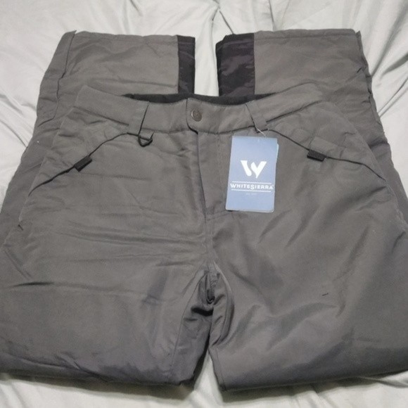 White Sierra Toboggan Insulated Pants 32" L Small - Picture 1 of 8